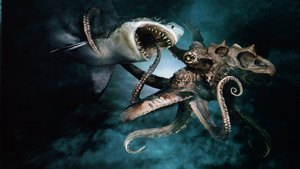 Mega Shark vs Giant Octopus